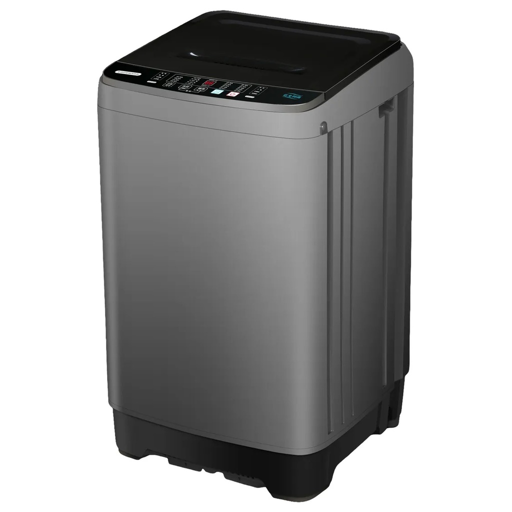 Lavasecarropas Kanji 6.5 Kg Automatico Silver Carga Superior