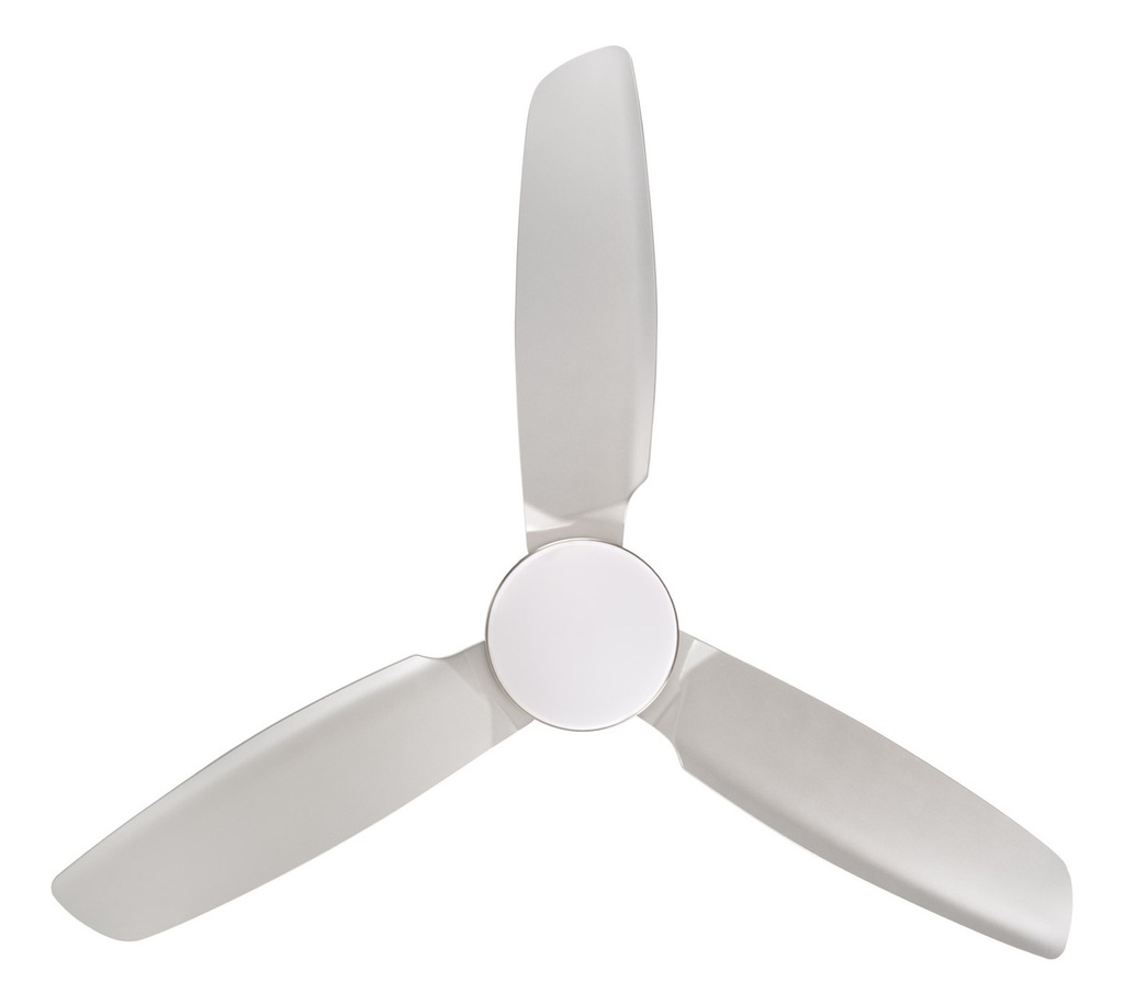 Ventilador De Techo Kanjihome Silver 3 Aspas Fijas