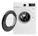 Lavarropas Kanji Kjh-wmcfwt8k 8kg Inverter Frontal Blanco 