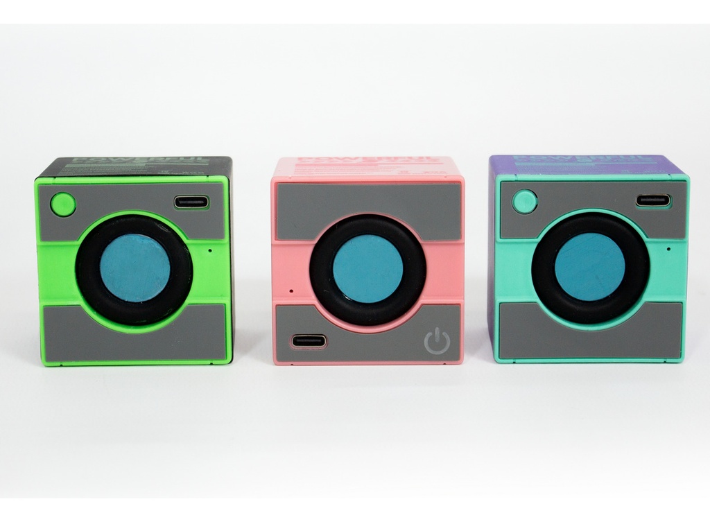 Parlante Portátil Music Bluetooth Mini Rosa 