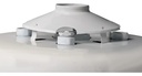 Termotanque Gas Envasado Ecotermo Populi 100lts C/superior. Blanco