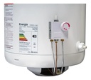 Termotanque Gas Envasado Ecotermo Populi 100lts C/superior. Blanco