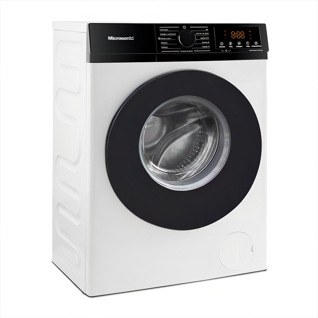 Lavarropas Automático Microsonic Inverter 6kg Frontal Blanco