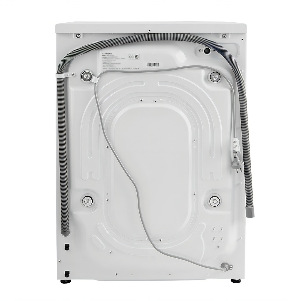 Lavarropas Automático Microsonic Inverter 6kg Frontal Blanco