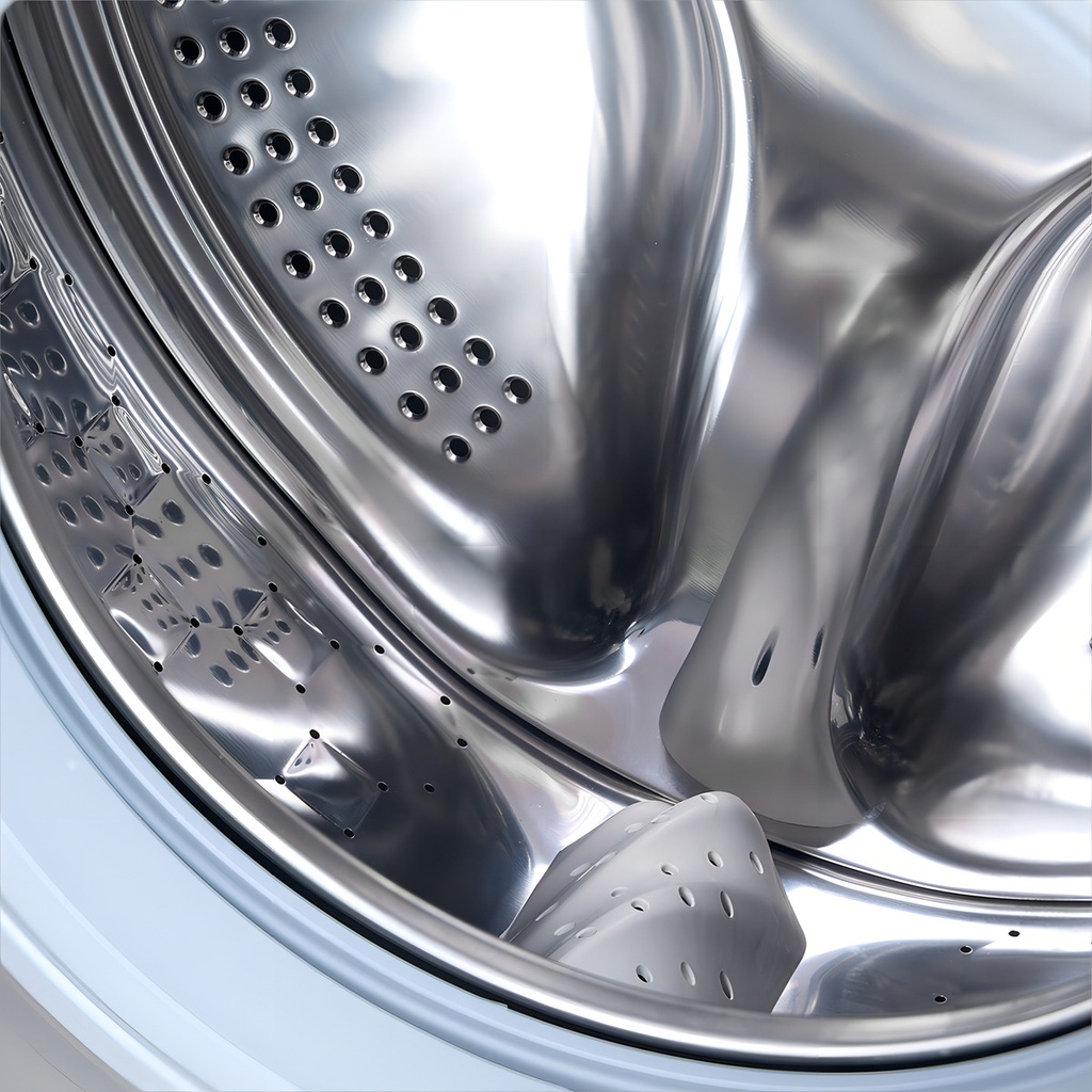 Lavarropas Automático Microsonic Inverter 6kg Frontal Blanco