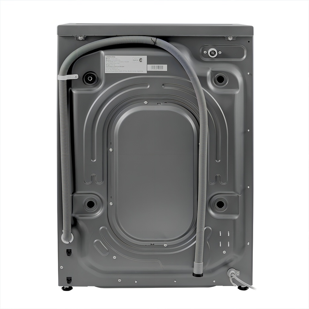 Lavarropas Microsonic Inverter 6kg Automatico Frontal Gris