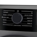 Lavarropas Microsonic Inverter 6kg Automatico Frontal Gris