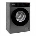 Lavarropas Automático Microsonic 8kg Inverter Frontal Gris