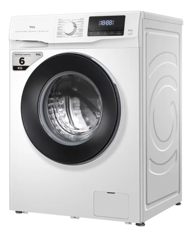 Lavarropas Inverter Effiwash 1200rpm 6kg Carga Frontal TCL
