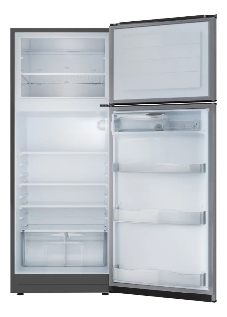 Heladera Con Freezer Cíclica 362l Gris Drean Hdr370f61e