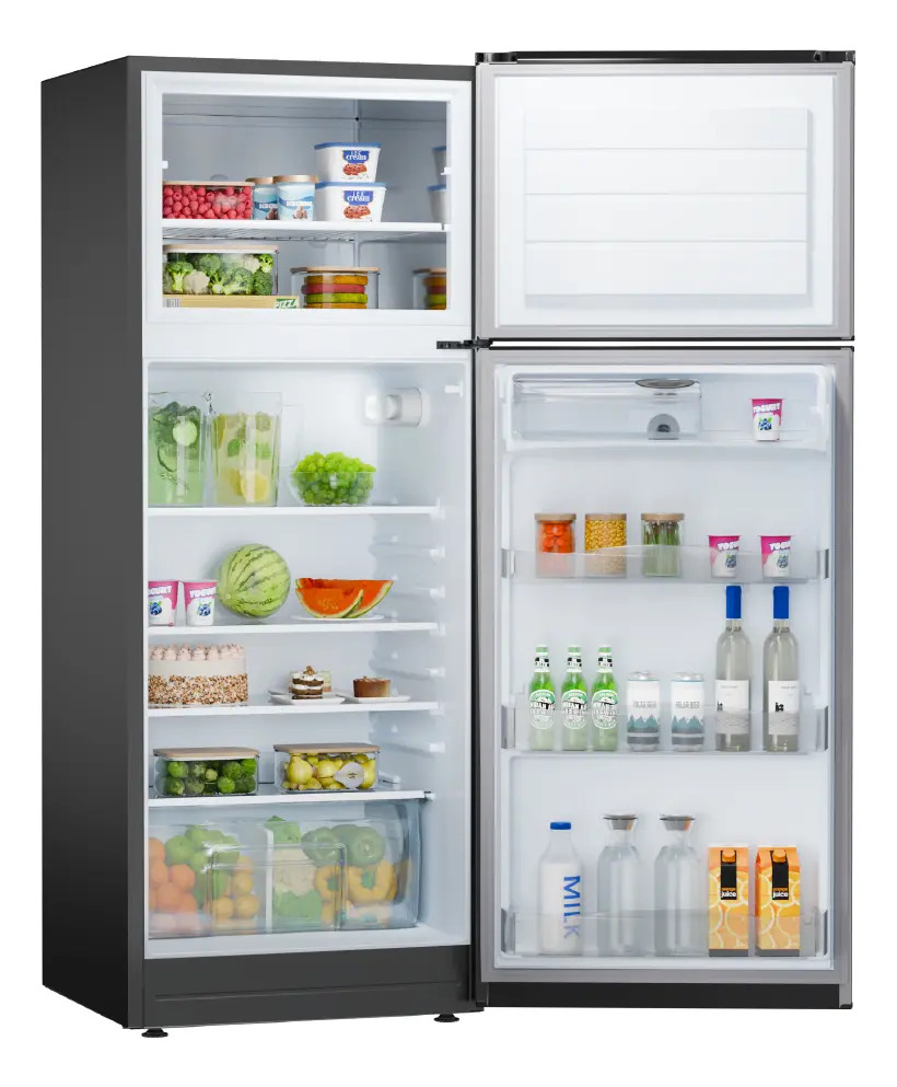 Heladera Con Freezer Cíclica 362l Gris Drean Hdr370f61e