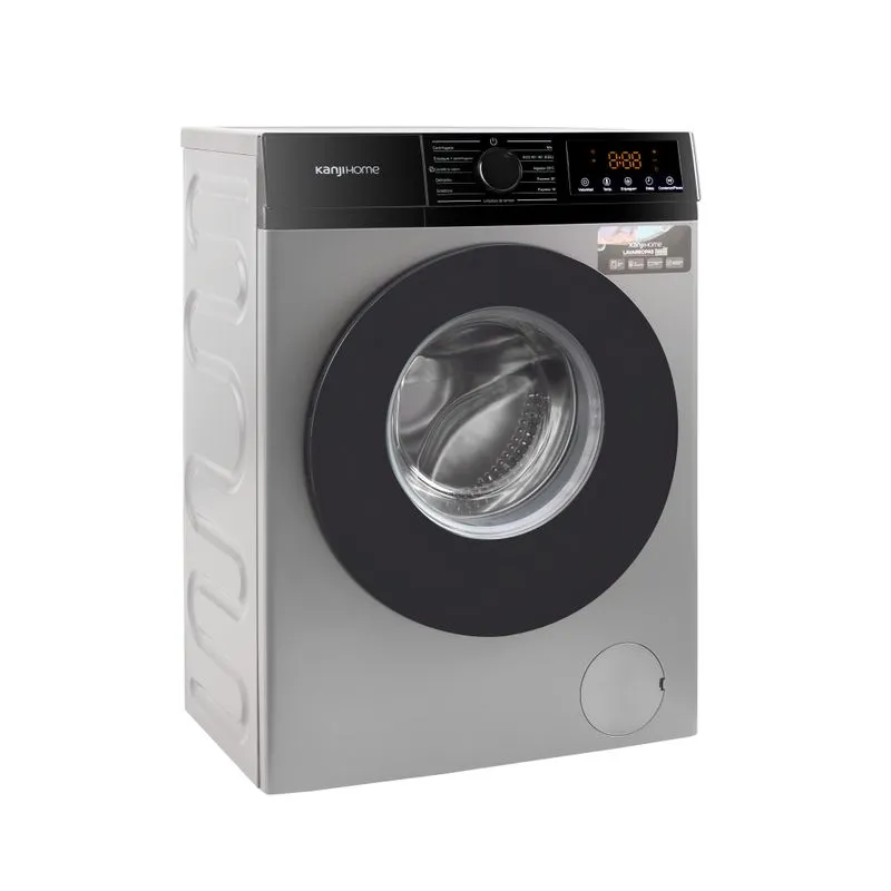 Lavarropas Kanji Home 6Kg Inverter Silver