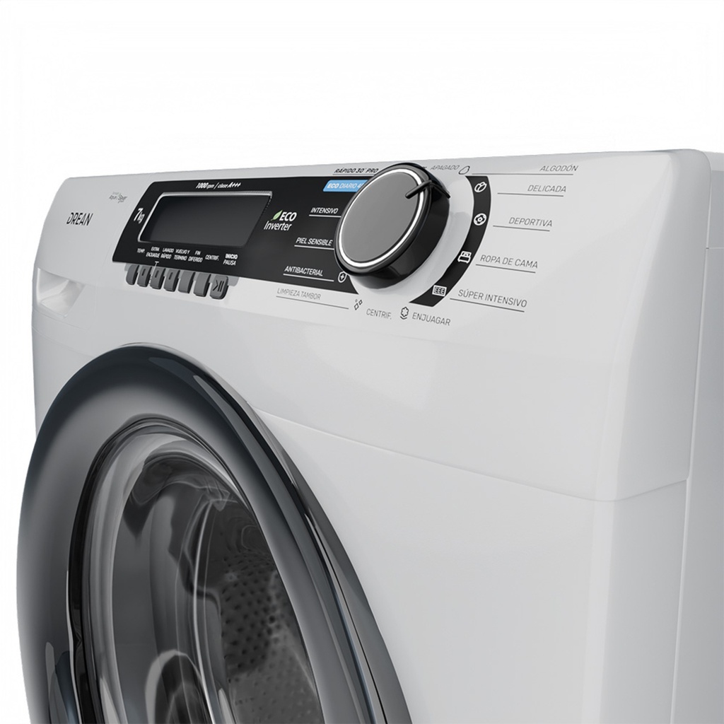 Lavarropas Drean Carga Frontal 7kg Blanco Lfdr0710sb0
