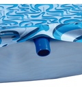Pileta Estructural Rectangular Mor 001002 Con Capacidad De 1000 Litros 1.26x1.89 M Azul Agua