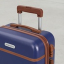 Set 3 Valijas Aeropostales 20 24 28 Rigida C/ Azul