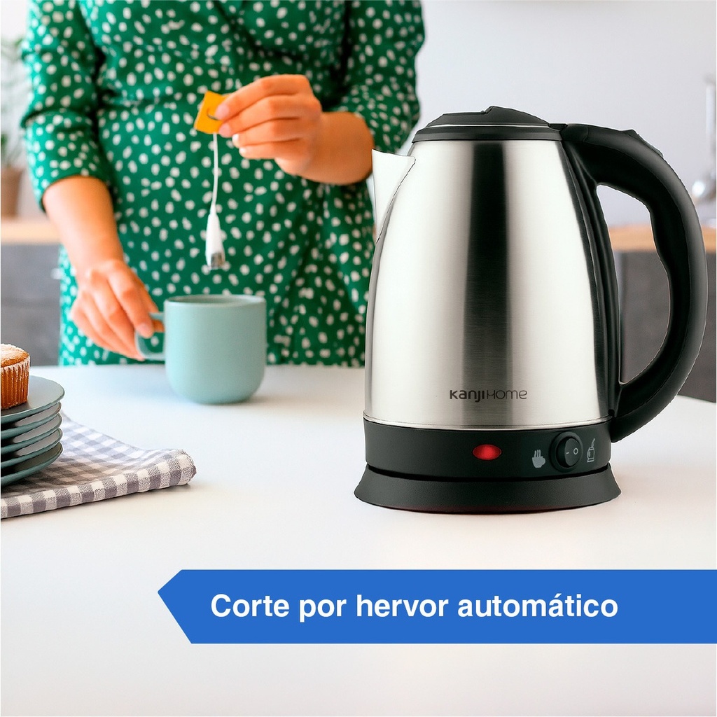 Pava Eléctrica Matera Kanji Home Kjh-pe15002m 1500w 1.8 Mate