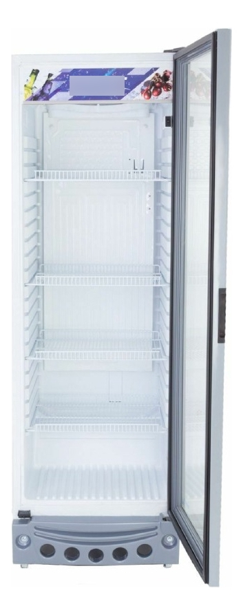Heladera Exhibidora Vertical Briket Master 3200 315 l 1 . Blanco