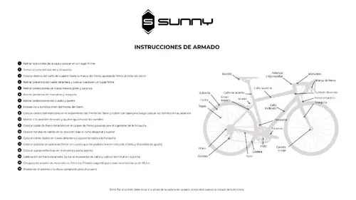 Mountain Bike Sunny Mts 290 Sm 21v Frenos De Disco Mecánico Negro Sm