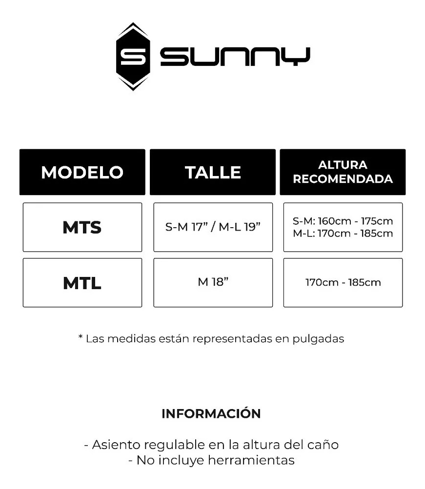Bicicleta Sunny Mts 290 R29 21v Aluminio Negro/rojo Shimano Negro/rojo Sm