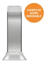 Vitroconvector Peabody Doble Vidrio 1500w Negro Pe-bvc15 P1 Negro