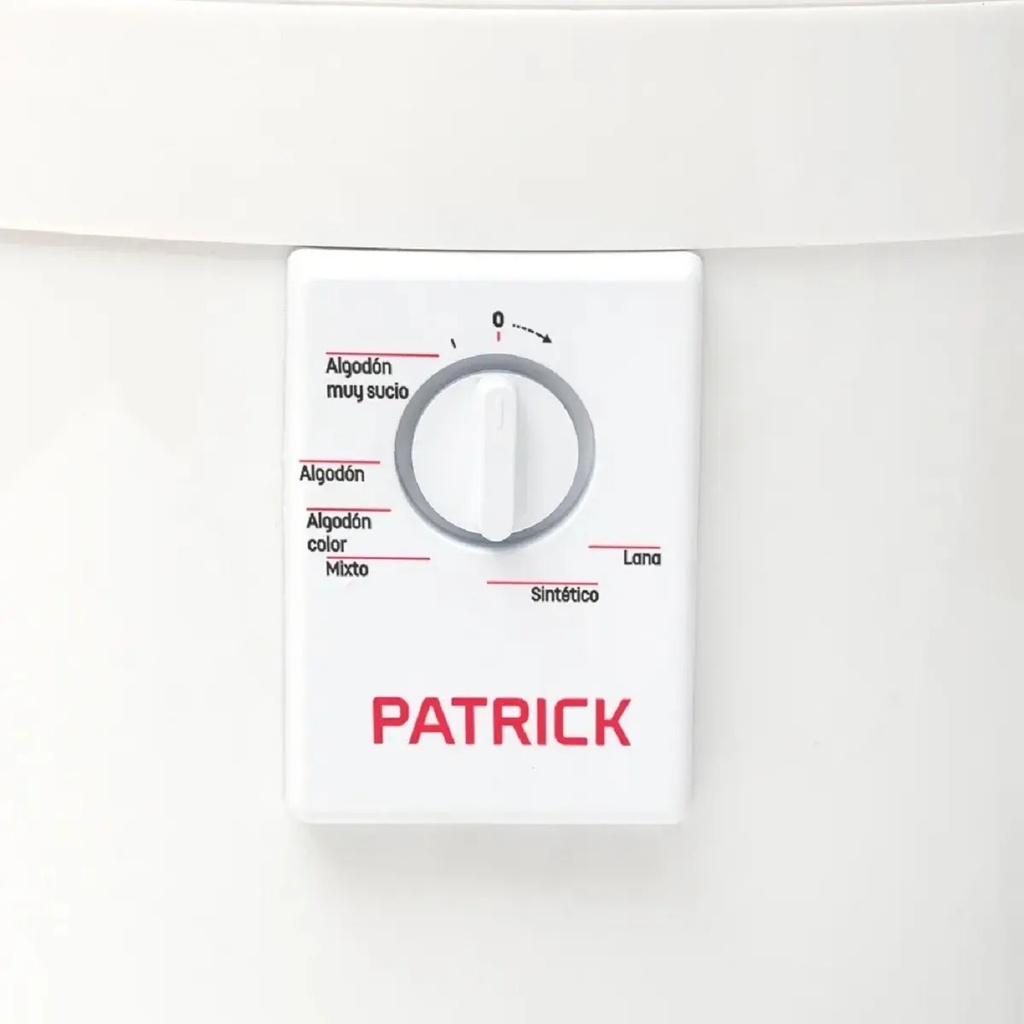 Lavarropas Semiautomatico Patrick Lrpk56sb 5 Kg. Blanco