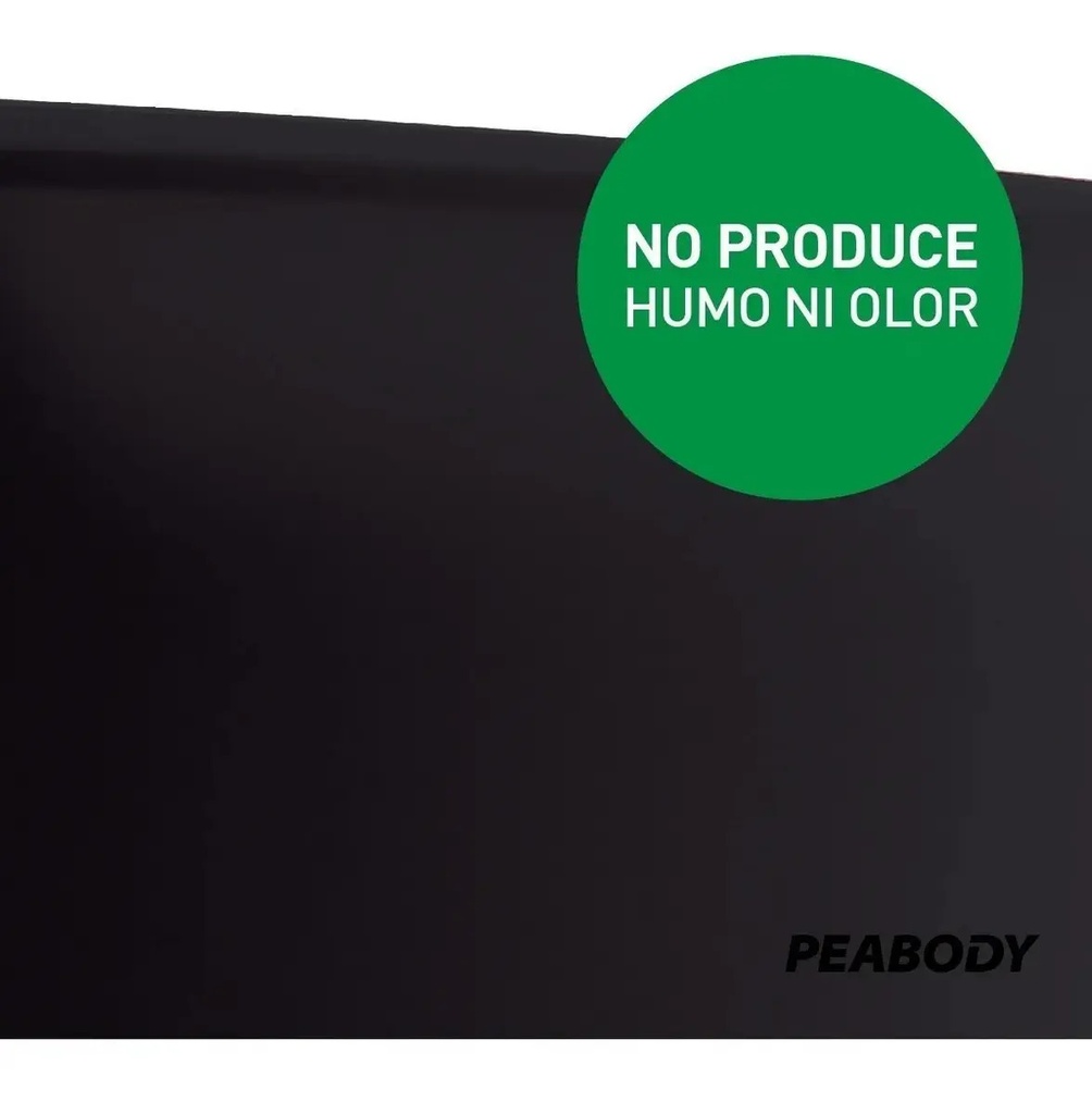Panel Calefactor Eléctrico Peabody Pe-vqm20 Negro 220v P1 Negro
