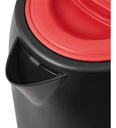 Pava Eléctrica Ultracomb Pe-4907 Negra Y Roja 220v 2l Negro/rojo