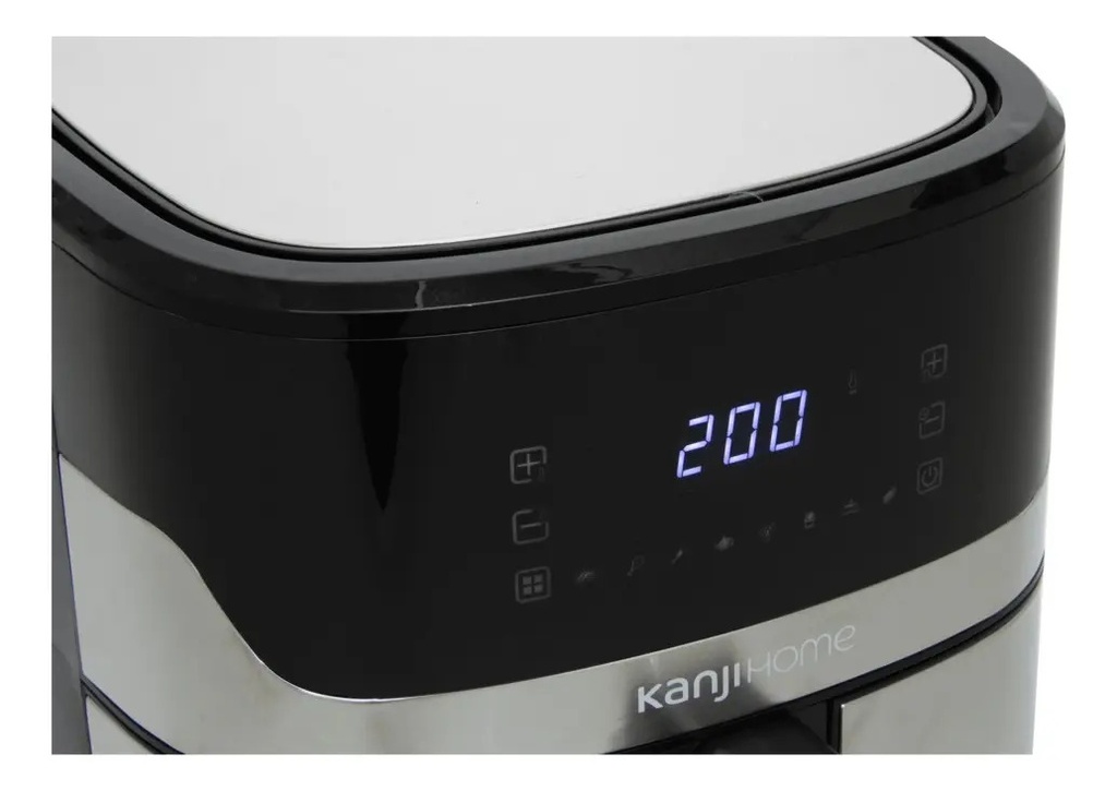 Freidora De Aire 6.5lt Sin Aceite 1700w Saludable Plateado