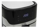 Freidora De Aire 6.5lt Sin Aceite 1700w Saludable Plateado