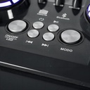 Parlante Crown Mustang Djs-1002bt Portátil Con Bluetooth Negro