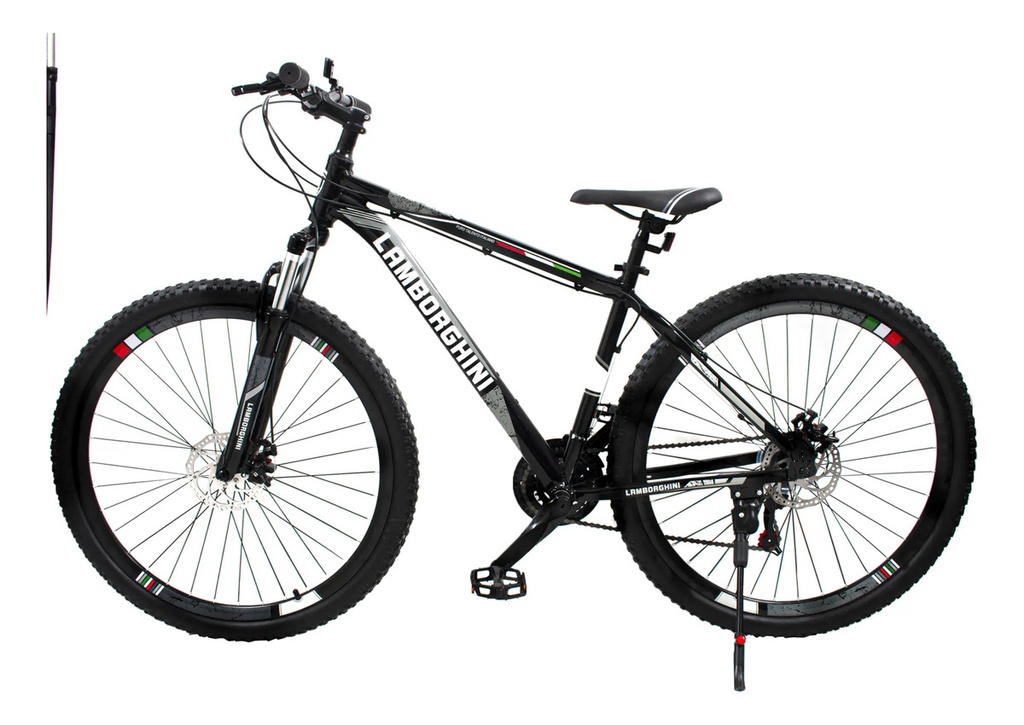 Bicicleta Mtb Lamborghini Spettro Rod 29 21 Vel Discos Negro