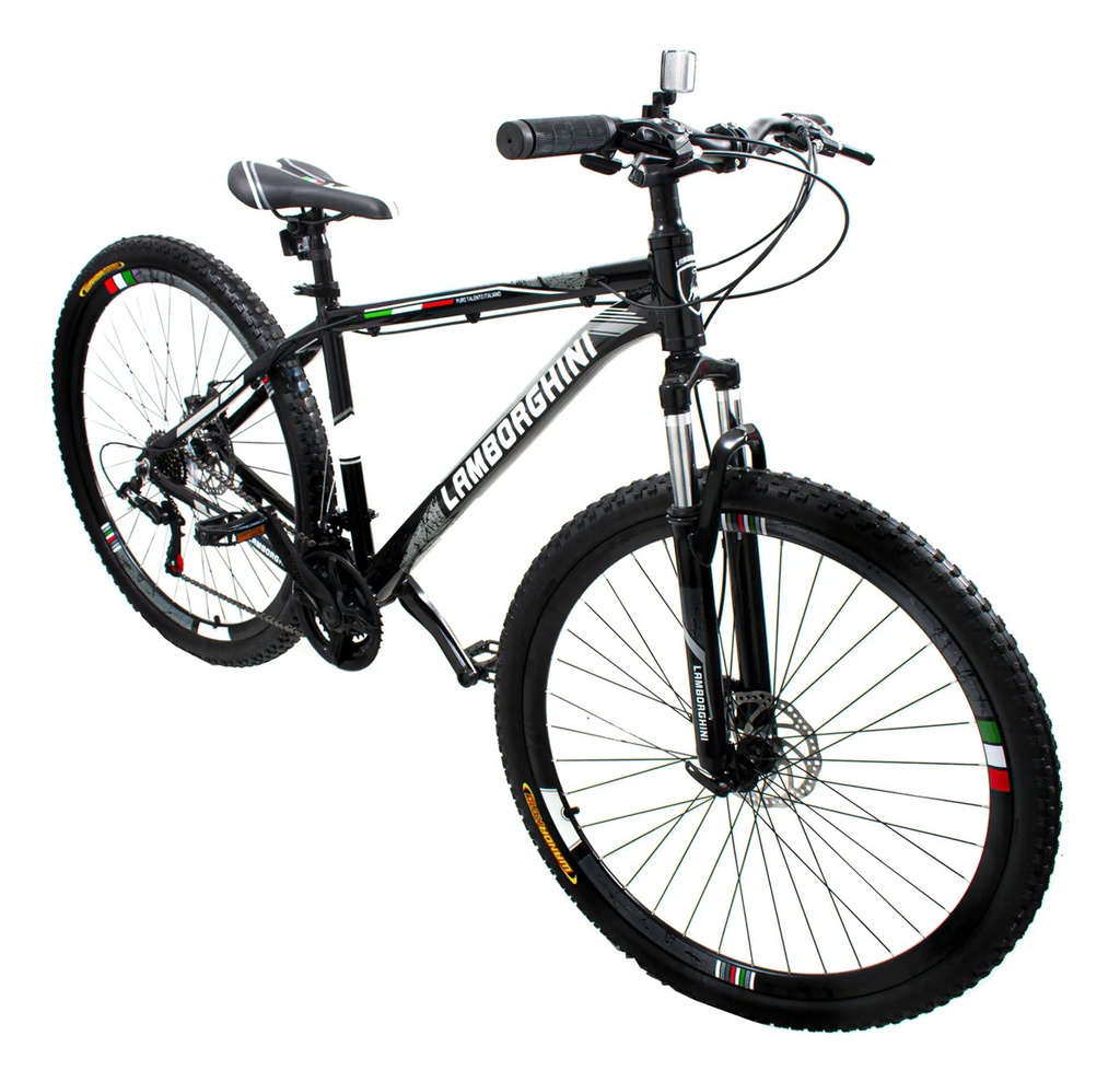 Bicicleta Mtb Lamborghini Spettro Rod 29 21 Vel Discos Negro