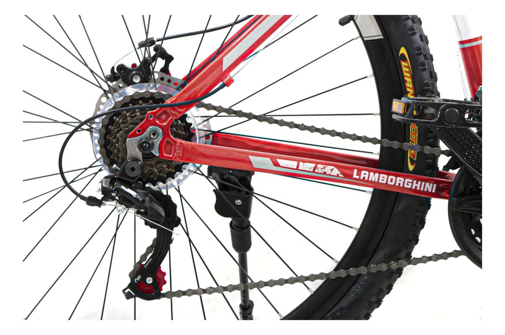 Bicicleta Mountain Bike R29 Lamborghini 21 C/shimano Rojo Rojo M