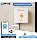 Kit De Alarma Domiciliaria Vitta Celular Wifi Vit-alam001 Blanco