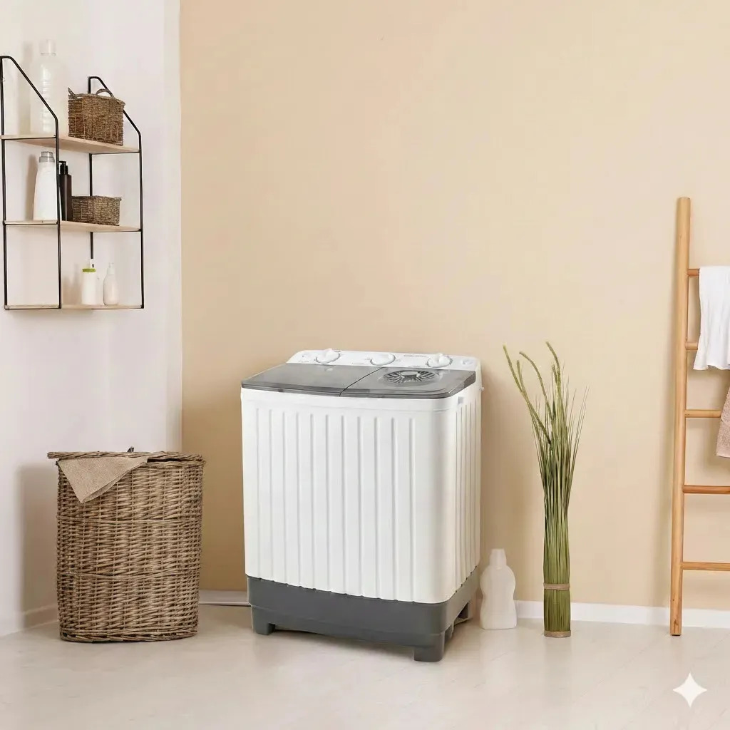 Lavarropas Semi Automático Kanji Xpb55-655s Carga Superior 5 Kg 220 V Color Blanco