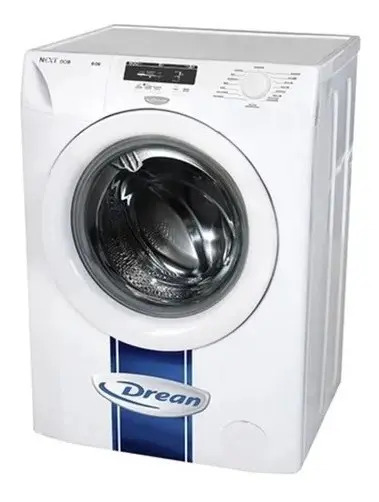 Lavarropas Carga Frontal 6 Kg Blanco Drean Next 6.08 Eco