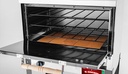 Horno Pizzero 6 Moldes Gauchito Acero Inox Sol Real