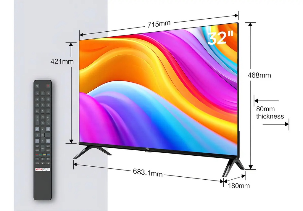 Tv Smart Tcl 32 Con Android Tv L32s5400