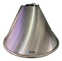 Campana Vitta Semi Circular 3vel 60cm - Acero Inox Plateado