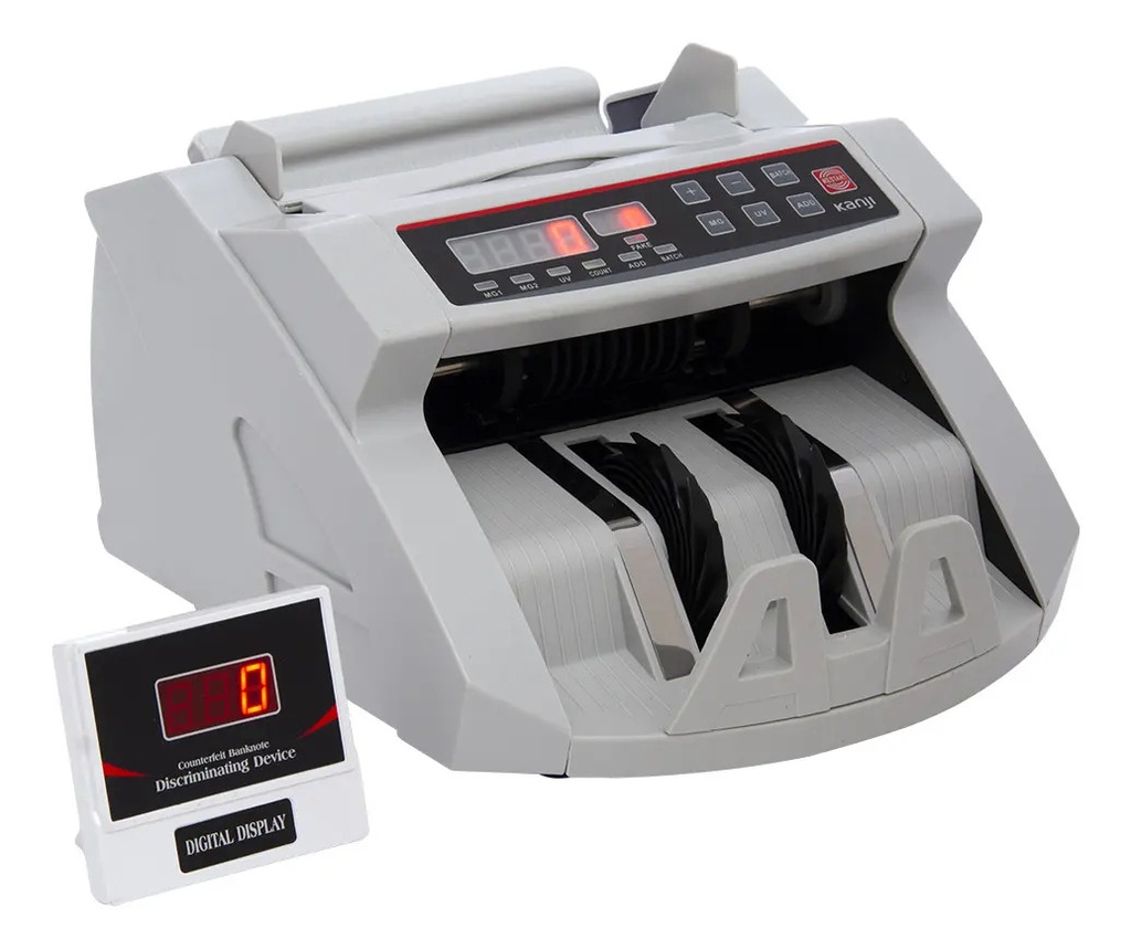 Contadora De Billetes Kanji Blanco Kj-cb01 Display