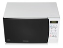 Microondas Samsung 20lts Blanco Me731k-kd Interior Ceramico
