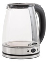 Pava Eléctrica Vitta Corte Mate Vidrio Aluminio 2l 1500w