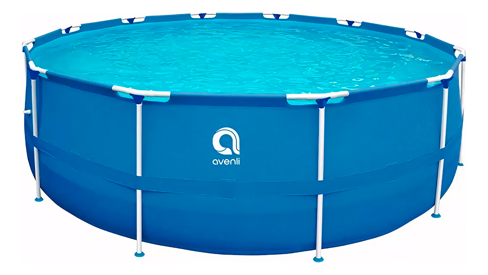 Pileta Estructural Avenli 3mts Circular 4383 Lts Azul