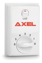 Ventilador De Techo Axel Ax-vt4pl 4 Aspas Metalico 5 Vel 1.2 M Blanco Metal 4