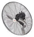 Ventilador De Pared Axel Ax-par24 Aspas Metal Negro 24  90w - 60.96 Cm - Negro - Negro - Metal - 2