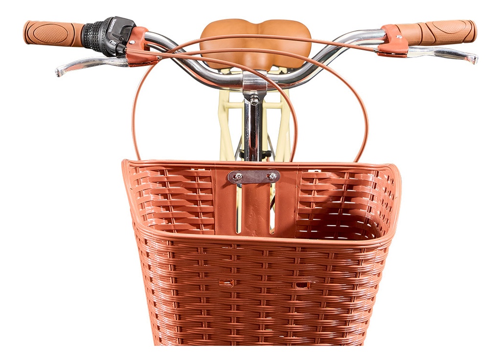 Bicicleta De Paseo Rodado 26 Head Talle M Aluminio Canasto Beige M