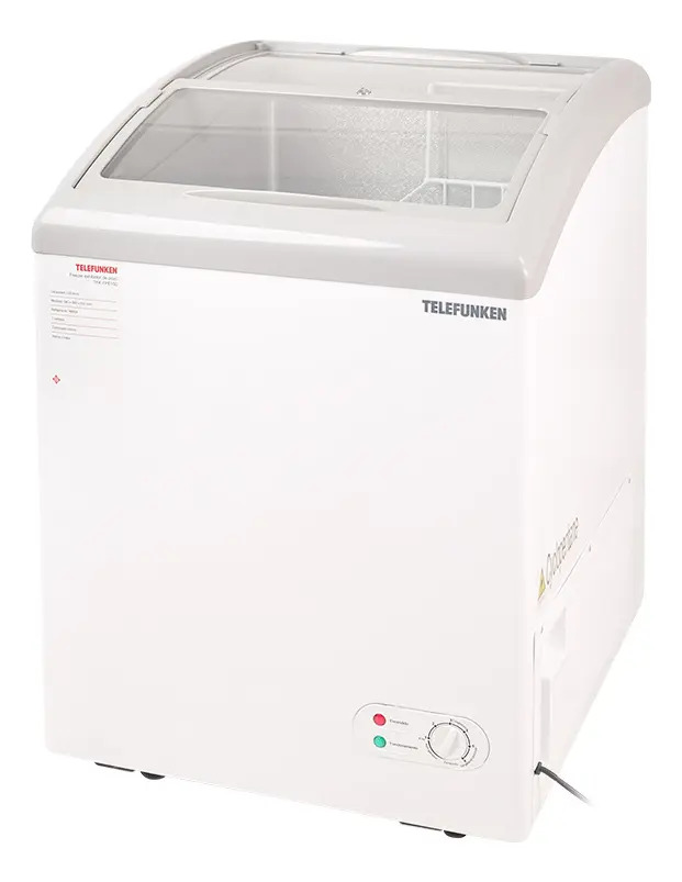 Freezer De Pozo Exhibidor Telefunken 150l Tfk-fpe150 Blanco