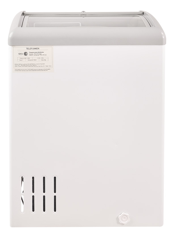 Freezer De Pozo Exhibidor Telefunken 150l Tfk-fpe150 Blanco