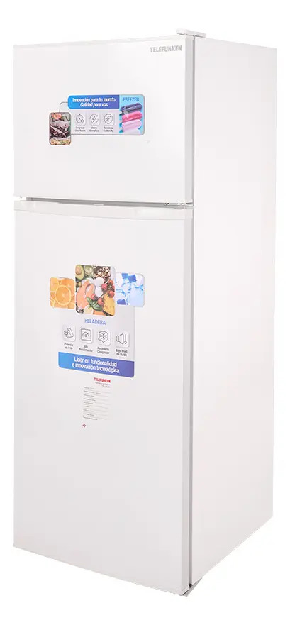 Heladera Con Freezer Telefunken Con Freezer Tfk-hd260 Blanca Blanco
