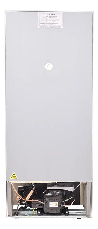 Heladera Con Freezer Telefunken Con Freezer Tfk-hd220 Silver Gris